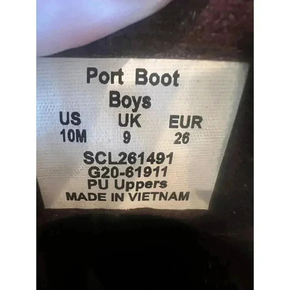 SPERRY  PORT BOOK BOYS SIZE 10 - Picture 2 of 6